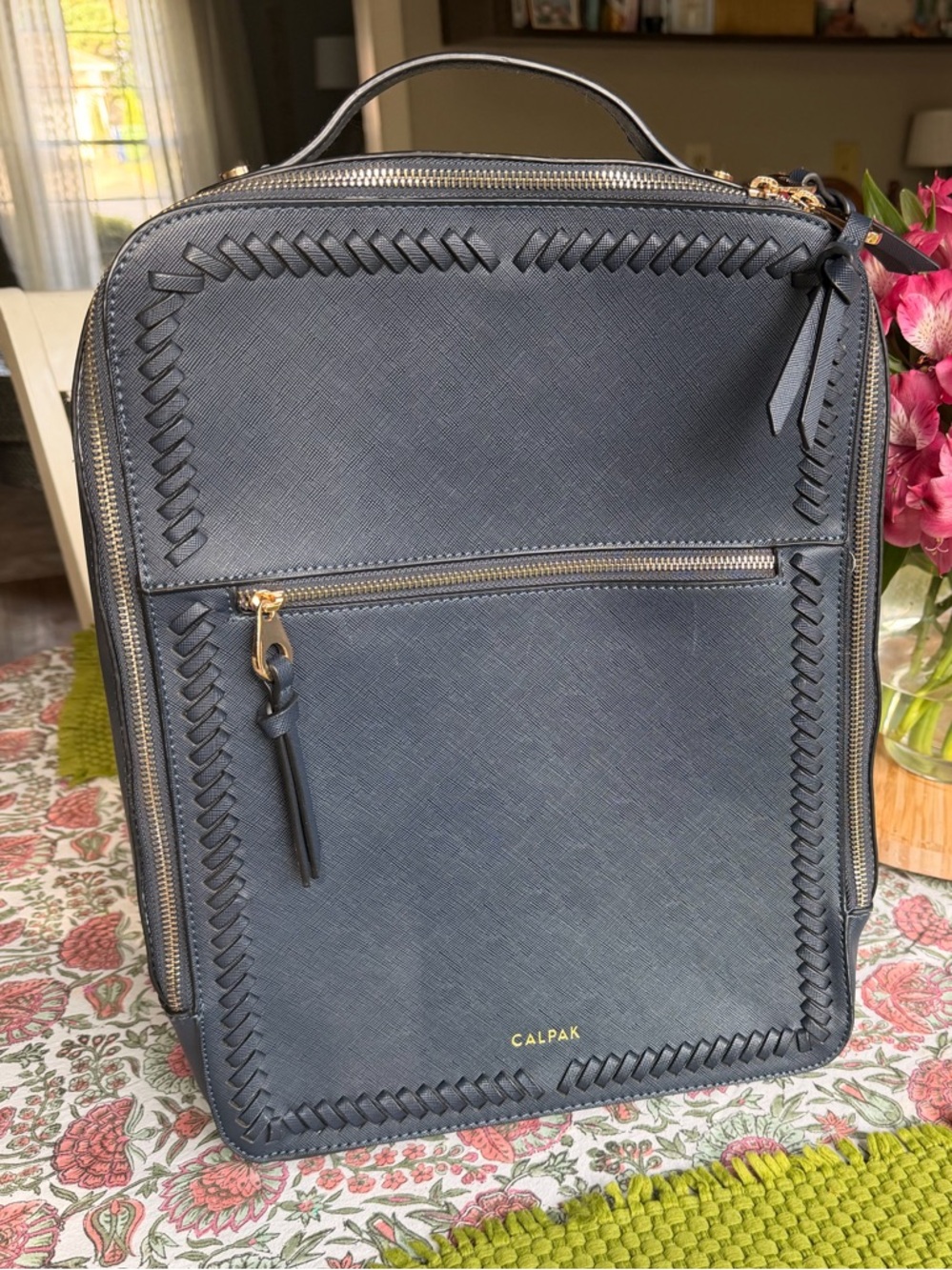 CALPAK Kaya 15 inch Navy Backpack